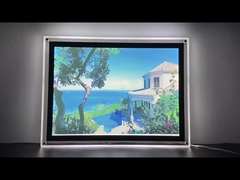 80000hrs LED Light Box Frame Exhibition Display Backlit Light Box RoSH Ηλεκτρολογική συσκευή φωτισμού