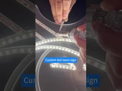 Ροζ Πορφυρό Λευκό Ρομαντικό Φλεξ Υψηλή φωτεινότητα Νεόνιο Λογότυπο Σημάδι LED