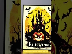 Προσαρμοσμένα φωτιστικά κουτιά διαφήμισης αλουμινίου Snap Frame Light Box A4 Led Lightbox Ultra Thin