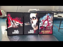 27x40 Blck Aluminun LED Light Box Κινηματογράφο Κινηματογραφική πλακέτα