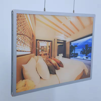 Αγορά Εμπορική διαφήμιση LED Light Box Sign Lightbox 1,2kg Διαφημιστικές οθόνες διπλών πλευρών ηλεκτρονική κατασκευή