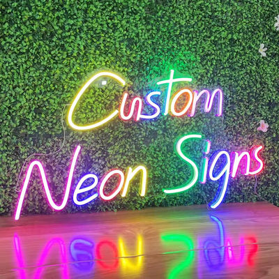 Αγορά 15mm RGB Neon Σημάδια Tube LED Μπλε κάθετο οριζόντιο κρεμασμένο Neon Σημάδια πάρτι ηλεκτρονική κατασκευή