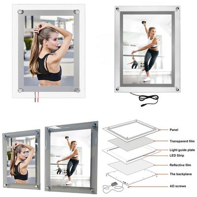 Αγορά BD-A4 Κρυστάλλινο LED Light Box για Αντικαταστάσιμες Αφίσες ηλεκτρονική κατασκευή