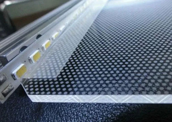 Προσαρμοσμένο Διαφανές 5Mm Ακρυλικό Φως Οδηγός Πλάκα LED Panel Φως Pmma