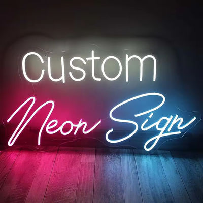Βιότοπο LED Neon Sign Ακρυλικό Flex Neon Light Board Εμπορικό κατάστημα RoHS