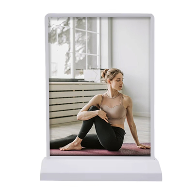 Προσαρμόσιμο LED επιτραπέζιο μενού με επαναφορτιζόμενη μπαταρία για διαφήμιση σε τραπέζια εστιατορίων