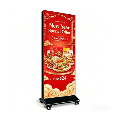 Energy-Saving Waterproof LED Light Box with Sturdy Construction for Outdoor and Indoor Commercial Display